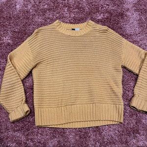 H&M Yellow Sweater